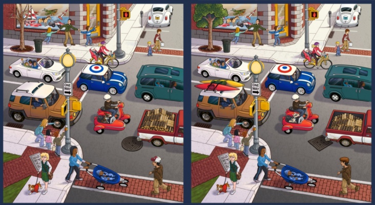 Geoffrey Brittingham all-nite illustration - Look & Look Again.