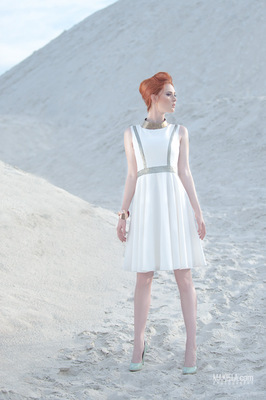 Dubai Photographer underwater, fashion, commercial, corporate, wedding - Editorial with new collection of Agnieszka Światły dresses.