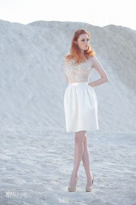 Dubai Photographer underwater, fashion, commercial, corporate, wedding - Editorial with new collection of Agnieszka Światły dresses.