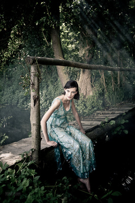 Dubai Photographer underwater, fashion, commercial, corporate, wedding - Fashion session dress for Bialcon