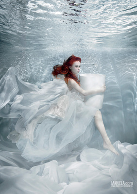 Dubai Photographer underwater, fashion, commercial, corporate, wedding - Marmorin Advertising Campaign model Krysia Ksiezyk