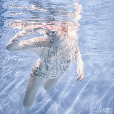 Dubai Photographer underwater, fashion, commercial, corporate, wedding - Underwater shoot for Fashion One TV model Sara Maria Grzelka