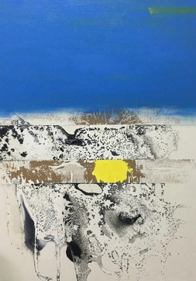 Beata Daly - The View, oils, acrylics, mixed media, 2017