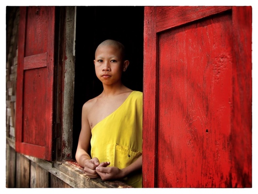 Andrew Bannerman-Bayles - Young Buddhist Monk Luang Prabang, Laos