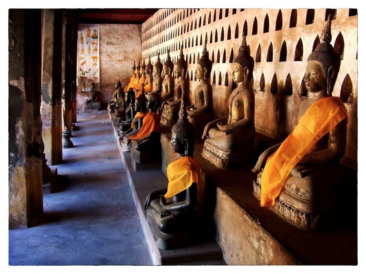 Andrew Bannerman-Bayles - Buddhist Temple Vientiane, Laos