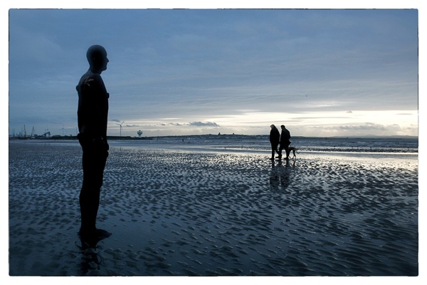 Andrew Bannerman-Bayles - Anthony Gormley Installation Formby, Merseyside