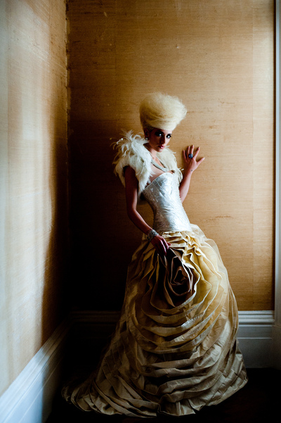 Lucille Dee - Renaissance Couture Designer - Kevin Freeman Photography - David Levine Hair - Simon Webster Model - Simone Jane Piper