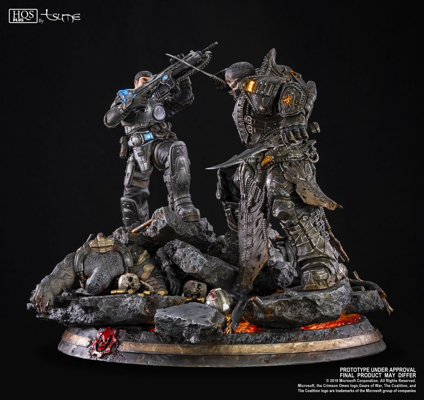 gears of war figurine