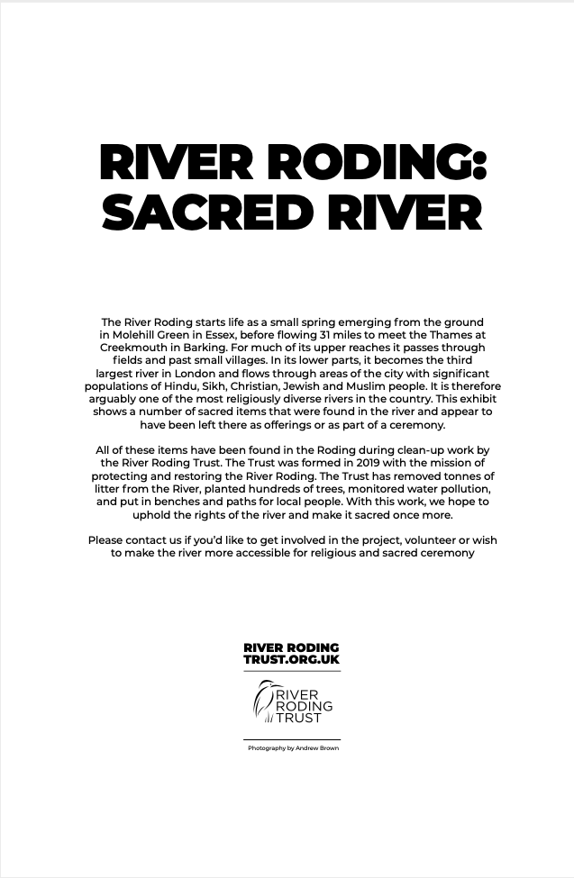 River Roding Trust River Roding artefacts