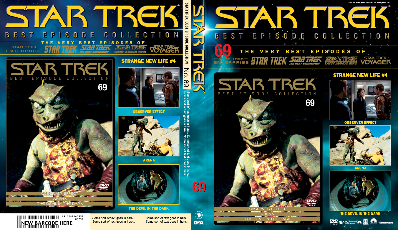 スタートレック ベスト・エピソード・コレクション 全135巻 DVDセット スタートレック ベストエピソードコレクション DVD 135巻 全巻