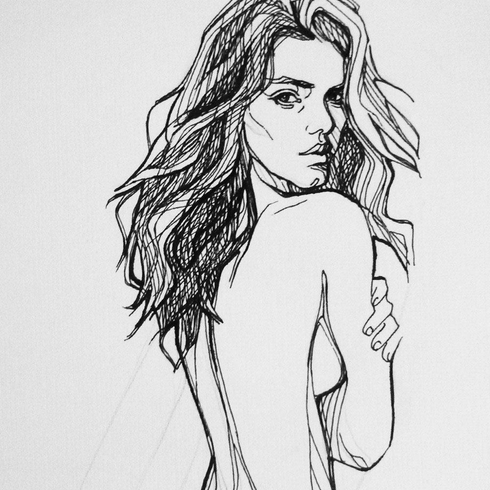 Drawing net. Drawing net