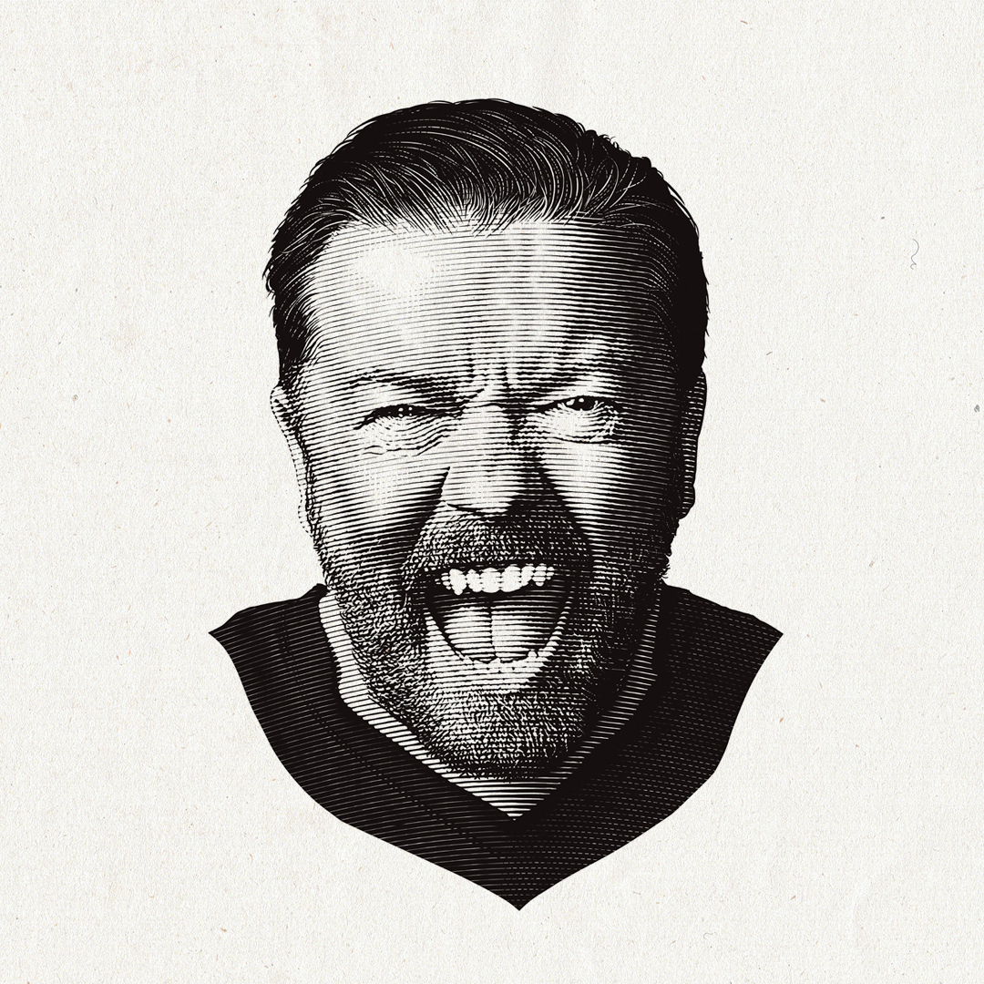 Ricky Gervais - Dalibass Design