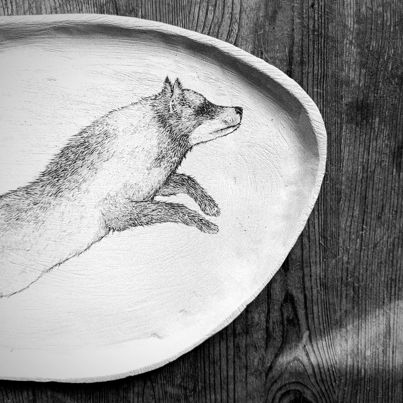 Fox organic tray