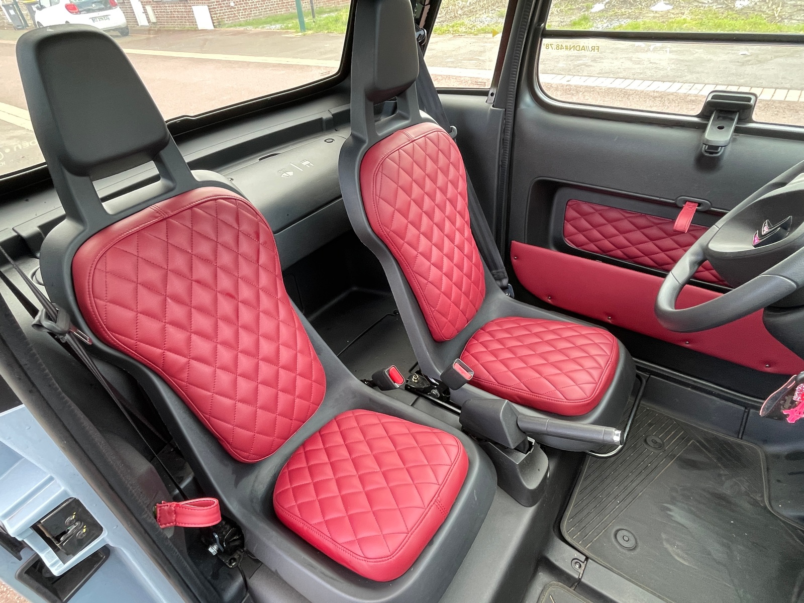 Set De Crochets Pour Tapis Avant Fiat Mickey & Citroën Ami - W-Parts, Neuf, Référence KIT_AGGANCI_TOPOLINO