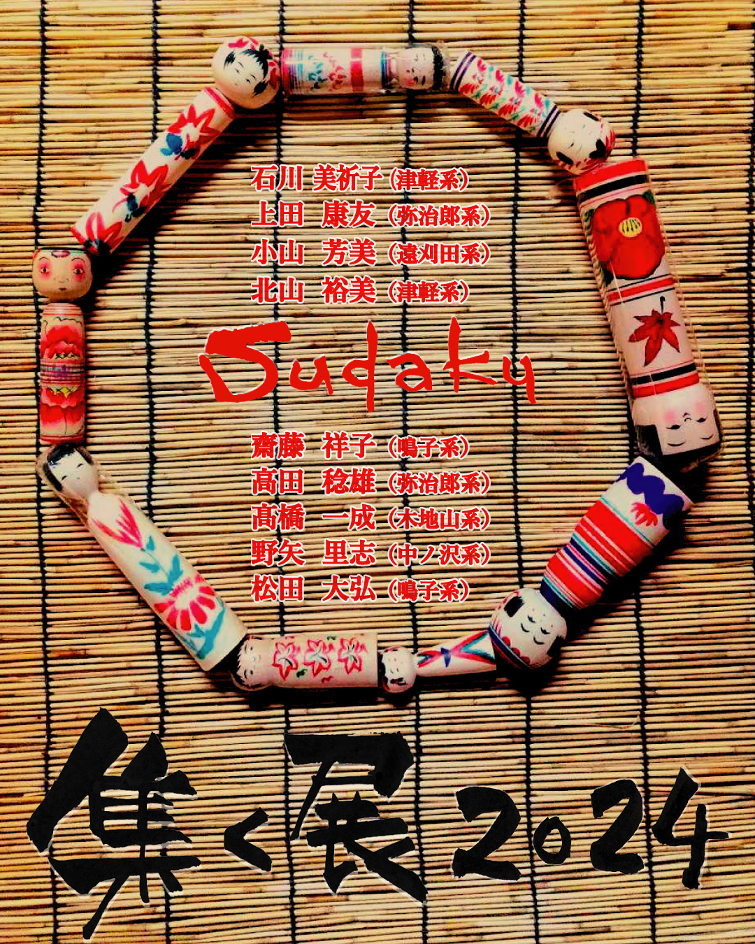 最近のこけしと今年の予定