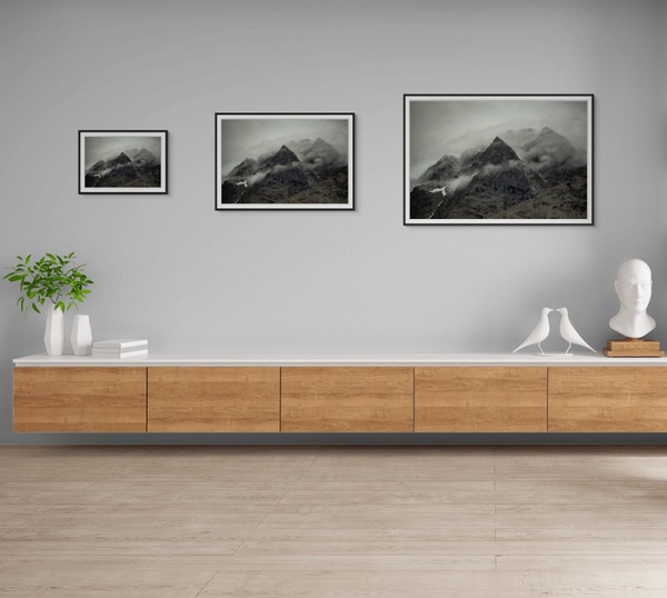 Moody mountains