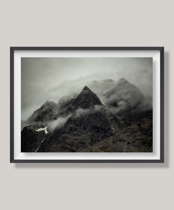 Moody mountains