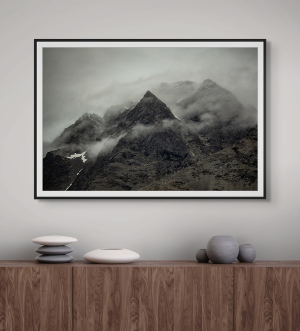 Moody mountains