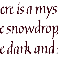 italic