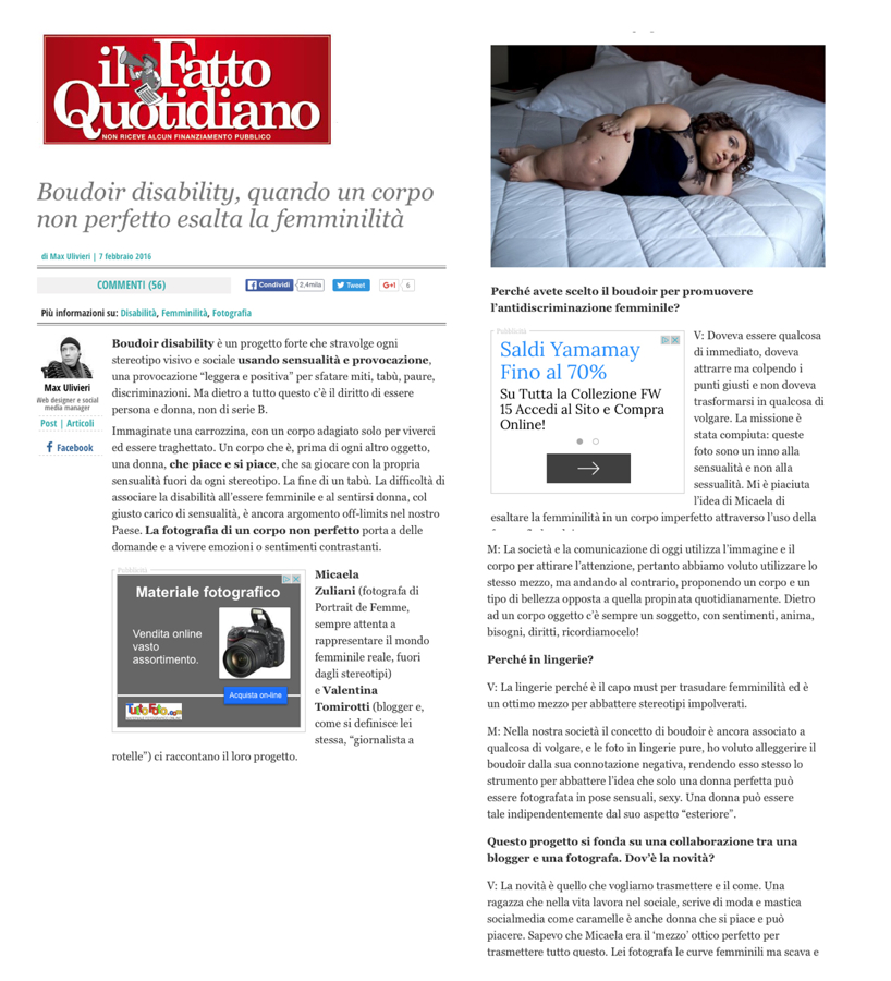 MICAELA ZULIANI - boudoir, ritratto terapia, fotografia, scrittura, corsi, libri.