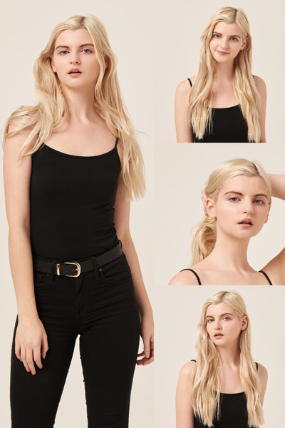 5 8 32 25 35 Hair Platinum Blonde Eyes Blue Shoe 7