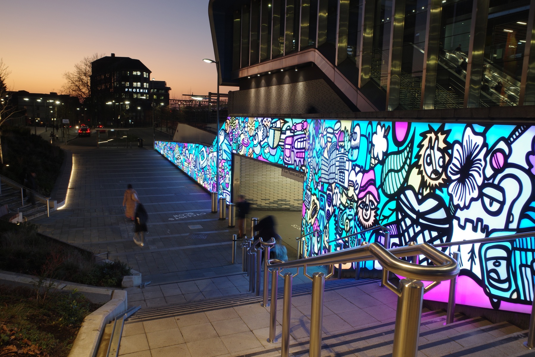 Reading Station Hill Murals