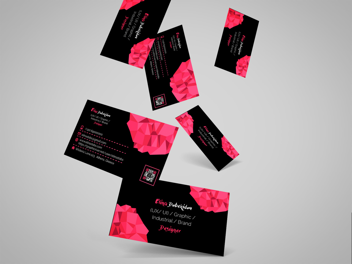 Elina Dobs - Designer Business Card